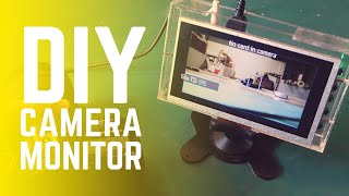 This is a simple build, showing how you can make your own on-camera
hdmi monitor using off the shelf components. parts from video:
https://amzn.to/2liwre...