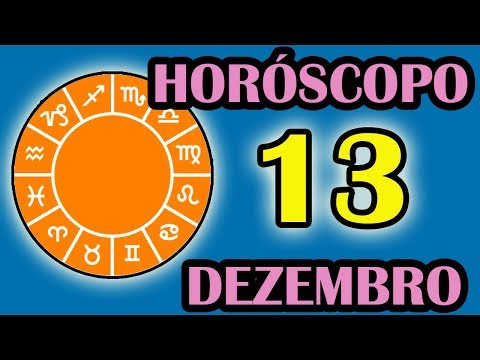 Vídeo: 13 De Dezembro De Horóscopo