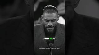 Sister Roman Reigns Motivation  romanreigns motivation motivationalspeaker success mindset
