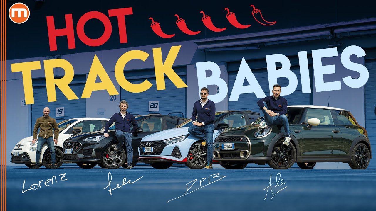 Abarth 695, Ford Fiesta ST, Hyundai i20 N e Mini Cooper S | La sfida definitiva tra le hot-hatch