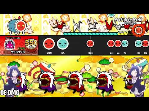 Woof Meow Word Taiko No Tatsujin Extreme Mecha Don 