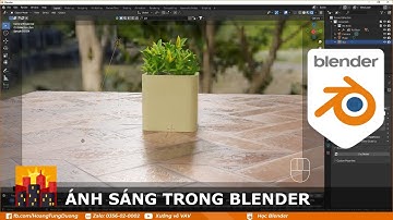 ✅ ÁNH SÁNG TRONG BLENDER  | HỌC BLENDER