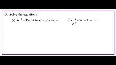 Class-12| Maths|Exercise 3.5 Q.No 5(ii) chapter 3- Theroy of Equation tamilnadu new