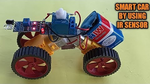 How to make smart car by using ir sensor 😱