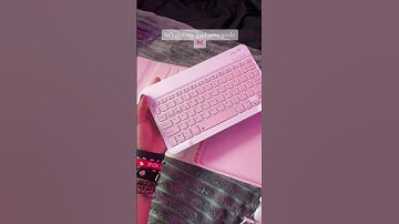 Pink Keyboard Case Love! #ipad #keyboard #ipadcase