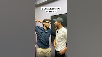 ❌JEE Main Vs JEE Advanced Toughness!🤯 #jee #motivation