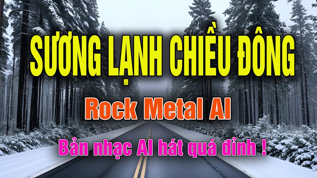 Sương Lạnh Chiều Đông 🔥 Metal Rock - Bản nhạc AI hát quá đỉnh🔥 Hải Đăng AI
