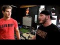Hunter Labrada Shows Sage Northcutt His Bodybuilding Leg Workout!!