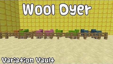 Minecraft Bukkit Plugin - Wool Dyer - Dye sheep and wool with a click!