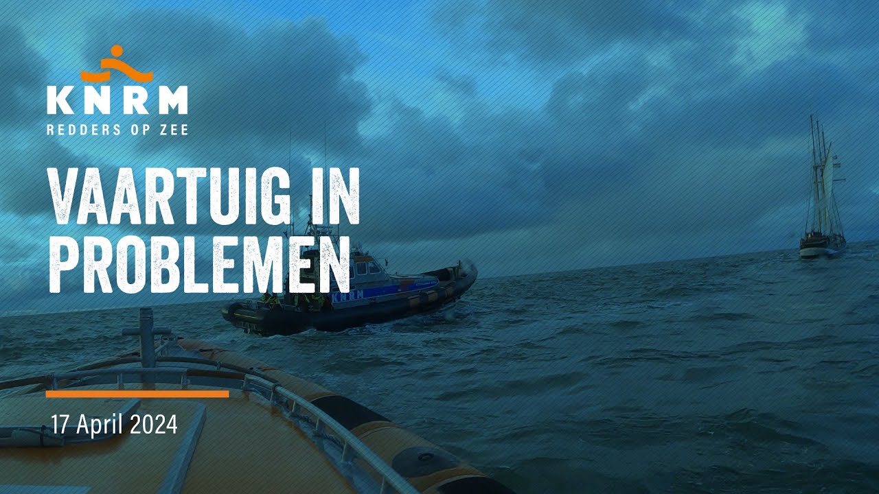 Inzet voor een vaartuig in problemen.