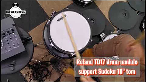 Roland TD17 drum module support Sudoku 10" electronic tom