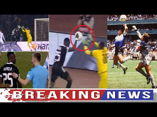 Qarabag striker Ibrahima Wadji admits crazy handball vs Marseille same Diego Maradona class=