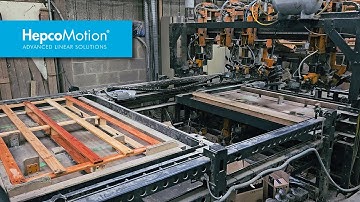 Pallet Manufacturing Application | GV3 Linear Guide