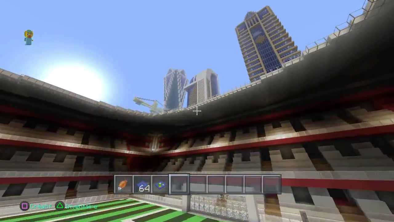 Minecraft ps4 visite d'une grande ville moderne youtube Ville moderne
