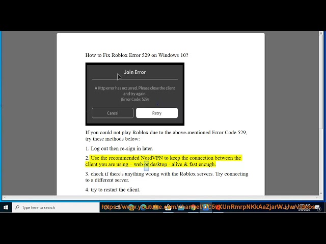 How to Fix Error Code 529 in Roblox - Prima Games