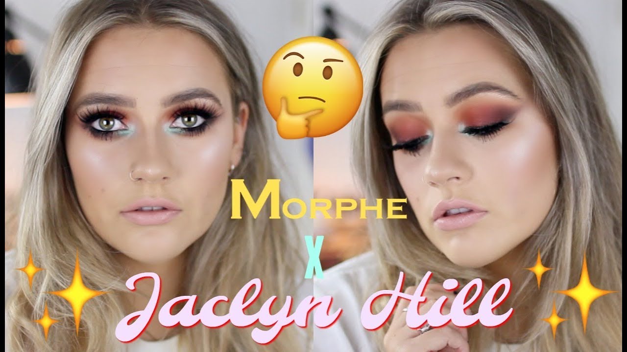 Fire Ice Makeup Tutorial Ft Jaclyn Hill X Morphe Palette