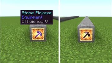 Which pickaxe break blocks faster 🤔| Stone Pickaxe (Efficiency V)  | Netherite Pickaxe 😮 #shorts