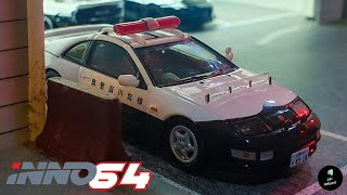 Inno64 Nissan Fairlady Z 300ZX Z32 Japanese Kanagawa Kenkei Police Inno64 Nissan Fairlady Z 300ZX Z32 Japanese Kanagawa Kenkei Police