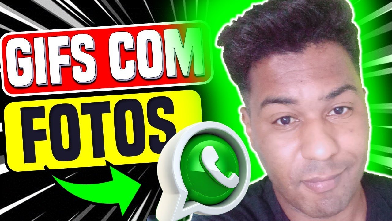 Como Fazer GIFS com FOTOS no WHATSAPP - Como fazer GIF com fotos no  celular? ✓✓✓ 