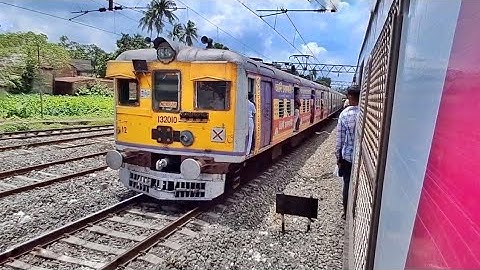 Parallel Train Race | Bandel-Howrah Local vs Barddhaman-Howrah Local 10KM Constant Racing | IR