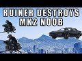 Fully Loaded Ruiner Destroys Oppressor MK2 Noob | Gta 5 Online