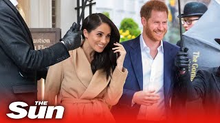 Meghan joins Harry  back in Britain for the first time since Megxit was announced