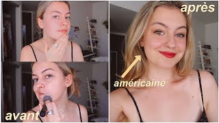 An American tries &quot;French girl makeup&quot; (while trying to speak French)