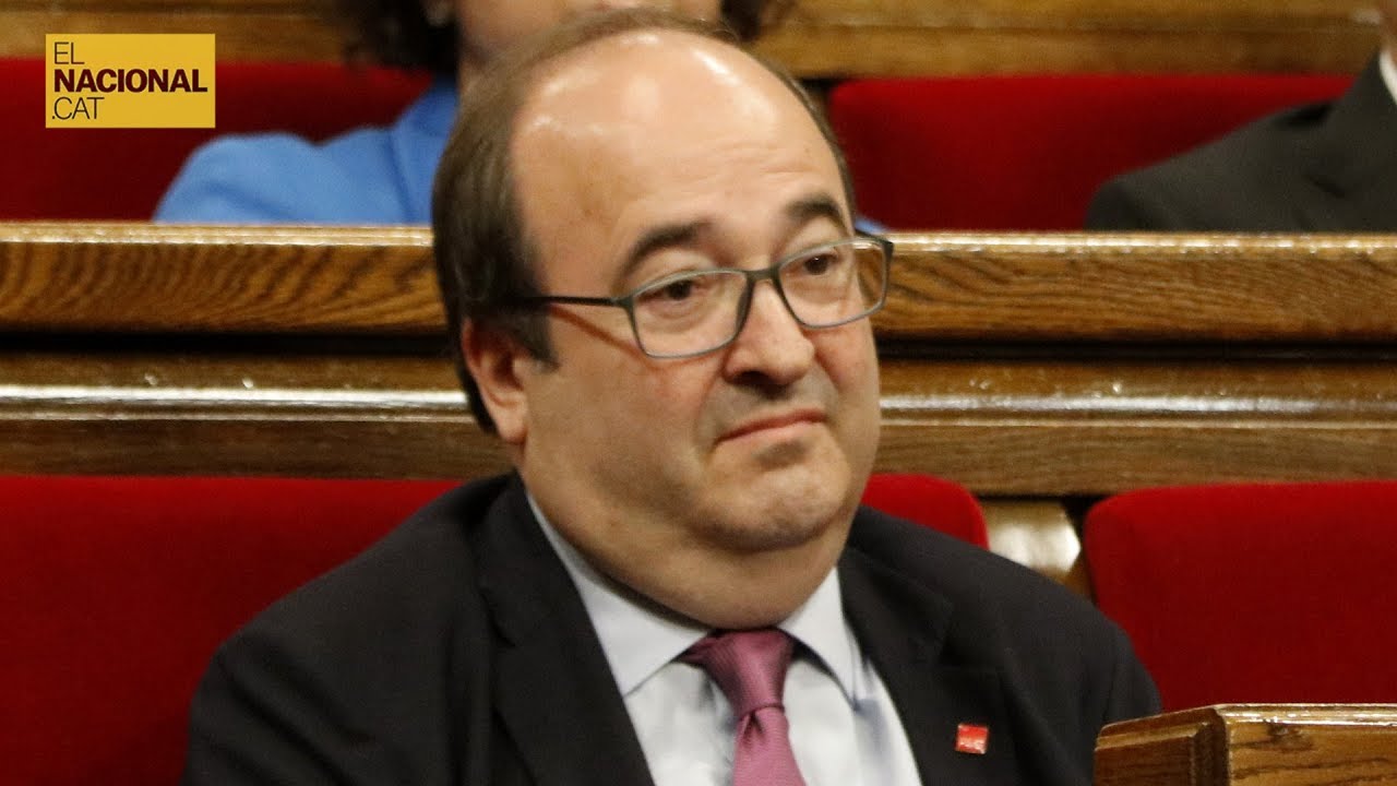 el nacional periodico Votació del Parlament sobre la designació de Miquel Iceta com a senador