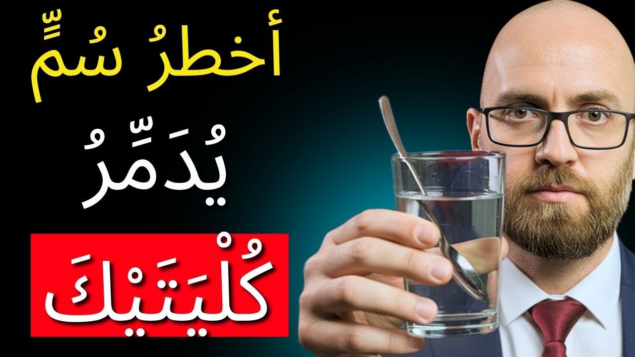 أخطر سُمٍّ يُدَمِّر كُلْيَتَيْك… لا أحد يخبرك بالحقيقة!