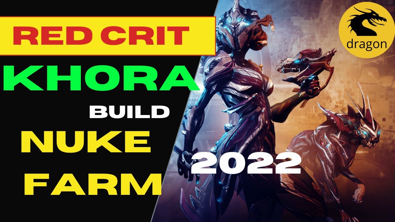 Warframe Khora Prime Build Nuke e Farm #dragonjefe #khoraprime #tennocreate  