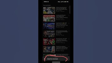 How To Delete All Your YouTube Downloaded Videos #shorts