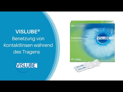 VISLUBE® Augentropfen für alle Kontaktlinsen