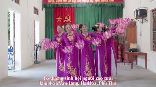Múa Lời ca dâng Bác - Tổ dưỡng sinh hội người cao tuổi xã Văn Lang, Hạ Hòa, Phú Thọ