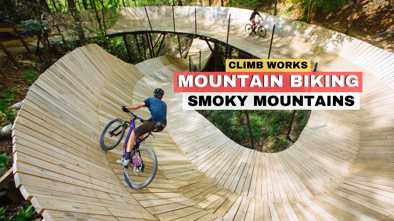Climb Works Smoky Mountain Bike Zip Line Adventure Park Gatlinburg