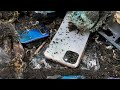 Restoring Abandoned Destroyed Phone Found From Rubbish, Restore iCall 12 Pro