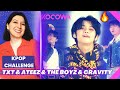 TXT & ATEEZ & THE BOYZ & CRAVITY - Kpop Challenge l 2022 SBS Gayo Daejeon Ep 1 | Reaction