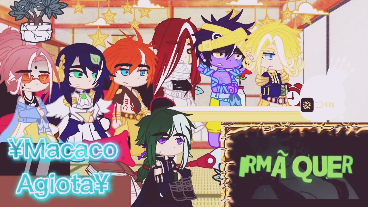 //☆deuses react rap gyutaro(anirap)☆\\*créditos da musica na descrição*