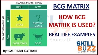 What is BCG Matrix? How all companies use BCG Matrix? Real life examples & case study on BCG Matrix