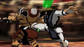 Raiden vs Shao Kahn | Mortal Kombat Legends: Battle Of The Realms (2021)