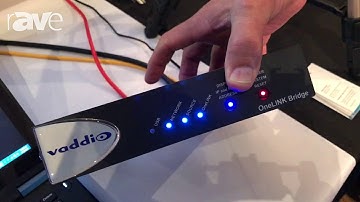 E4 AV Tour: Vaddio Features New OneLink Bridge Audio and Video Extender