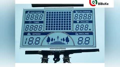 3.0v custom lcd panel , segmented lcd display tn transmissive fpc connect