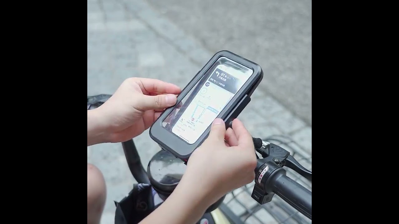 Soporte Celular Moto Bicicleta Impermeable Funcion Tactil, Usalo sin tener  que Sacar el Cel – Tubelux