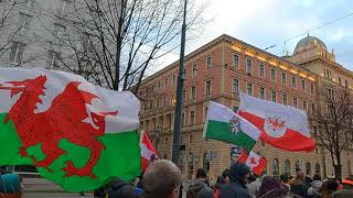 Anti government rally - Vienna, Austria - February 26th, 2022