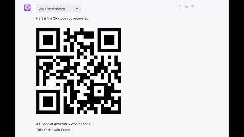 📄Generate QR Codes for Anything with ChatGPT Plugin