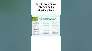 Cài đặt CorelDRAW 2024 Full Online chuyên nghiệp Đồng Hành Cùng Thiết Kế Vector Đỉnh Cao