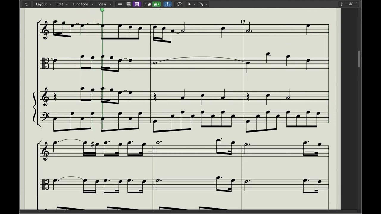 El Condor Pasa Sheet music (Flute, Viola, Harp) YouTube