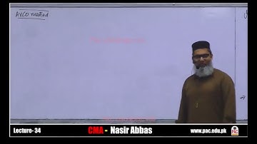 Lec 34 | CAF 3 (Now CAF 5) | Spring 25 | Sir Nasir Abbas