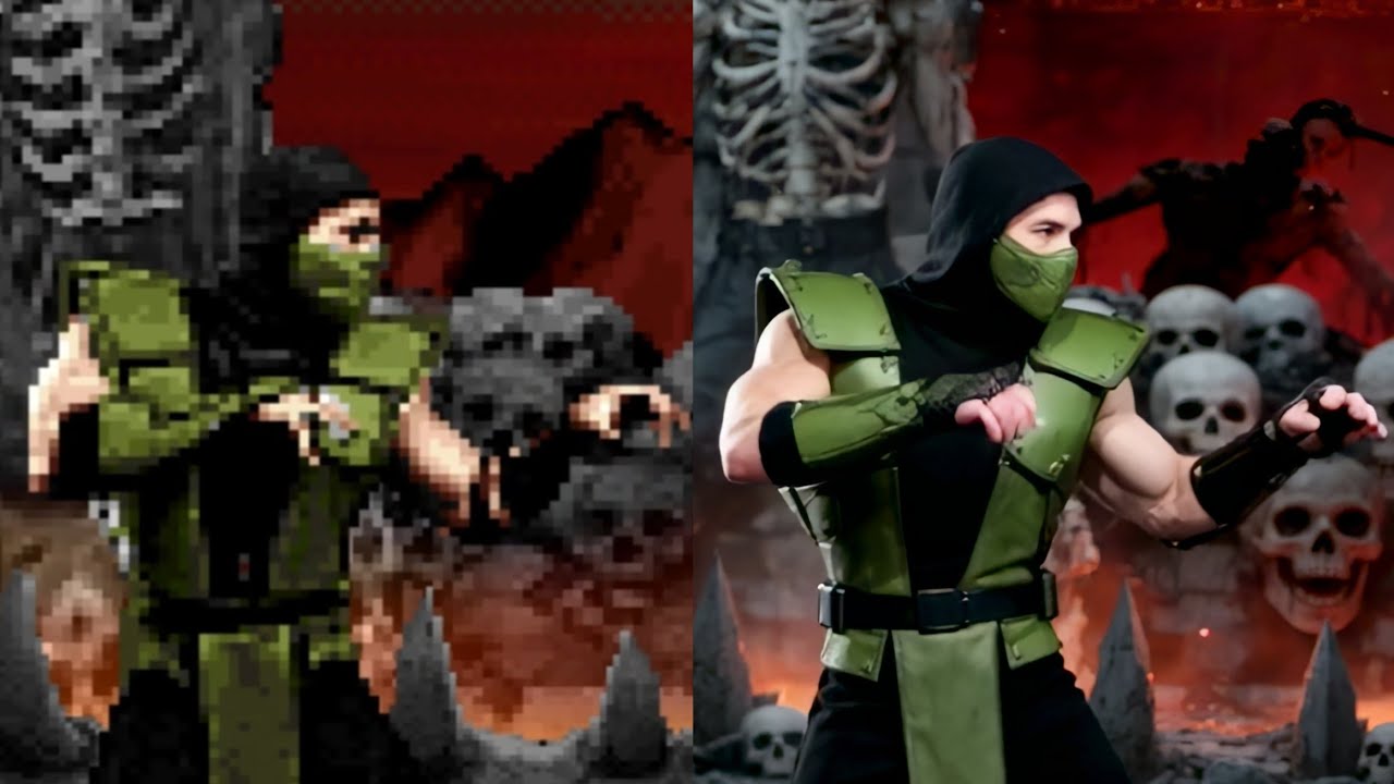 Snake & Komodai — Mortal Kombat — AI Remaster (4K)