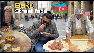 Street food of Baku, Azerbaijan | Kababs, Doner and Tantuni | Local food of Azerbaijan