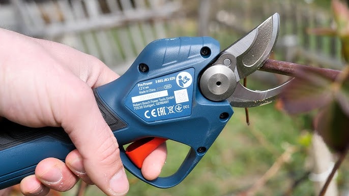 Unpacking / unboxing cordless secateurs Bosch Pro Pruner 12V 06019K1021 